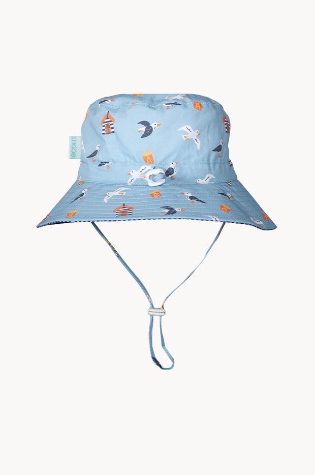 Boys Seagulls Wide Brim Bucket Hat