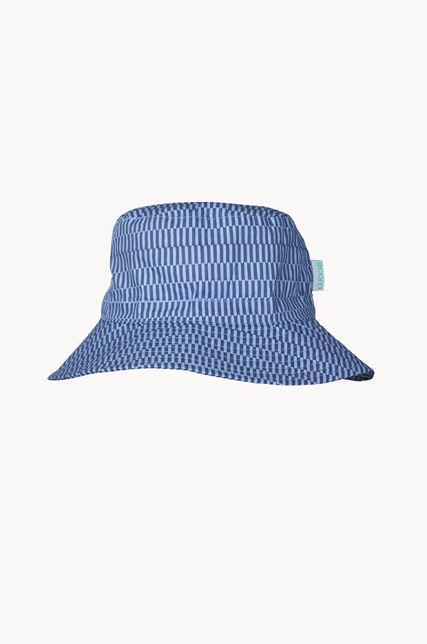 Boys Blue Horizon Wide Brim Bucket Hat