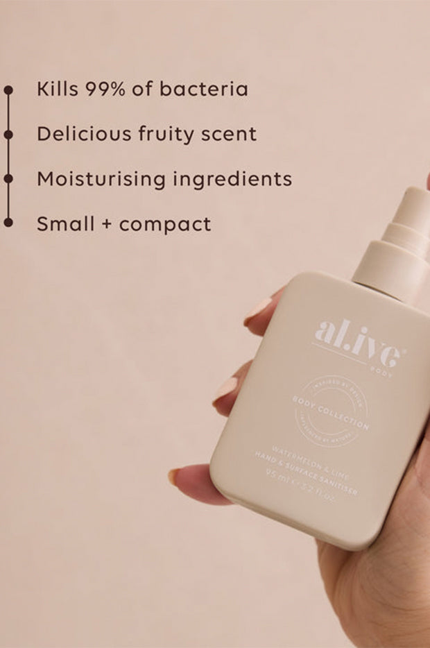 Watermelon & Lime Sanitiser Spray