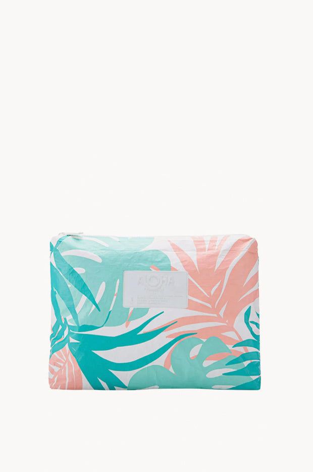 Aloha - Tropics Mid Pouch - Pink/Green | Swimwear Galore AU