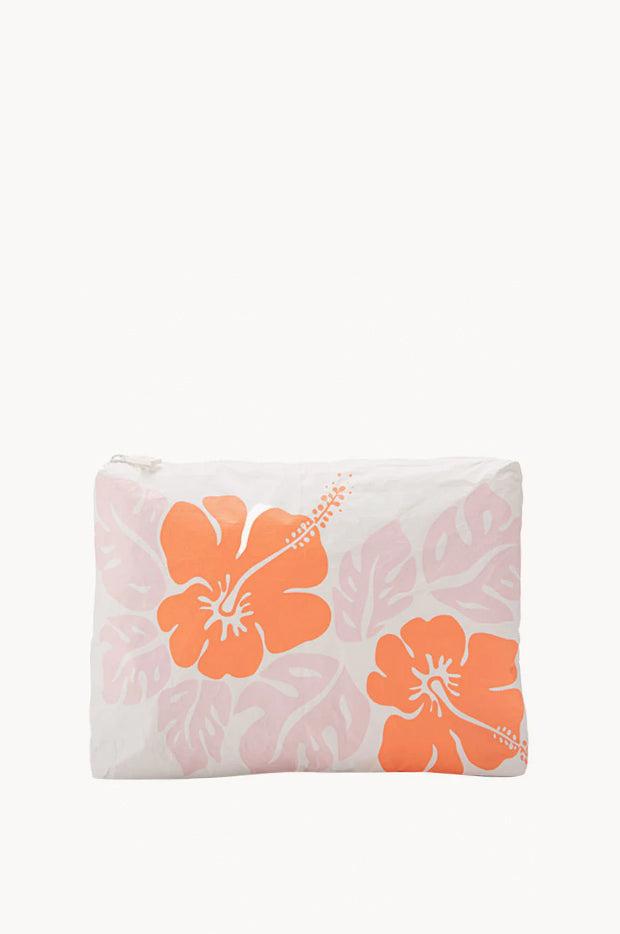 Big Island Hibiscus Mid Pouch