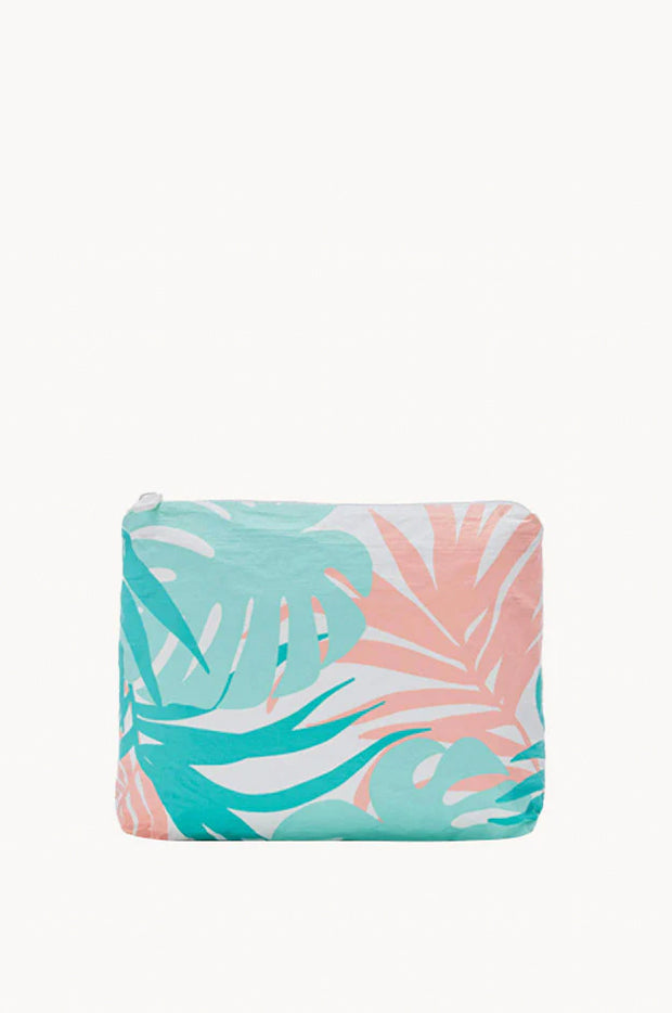Aloha - Tropics Small Pouch - Pink/Green | Swimwear Galore AU