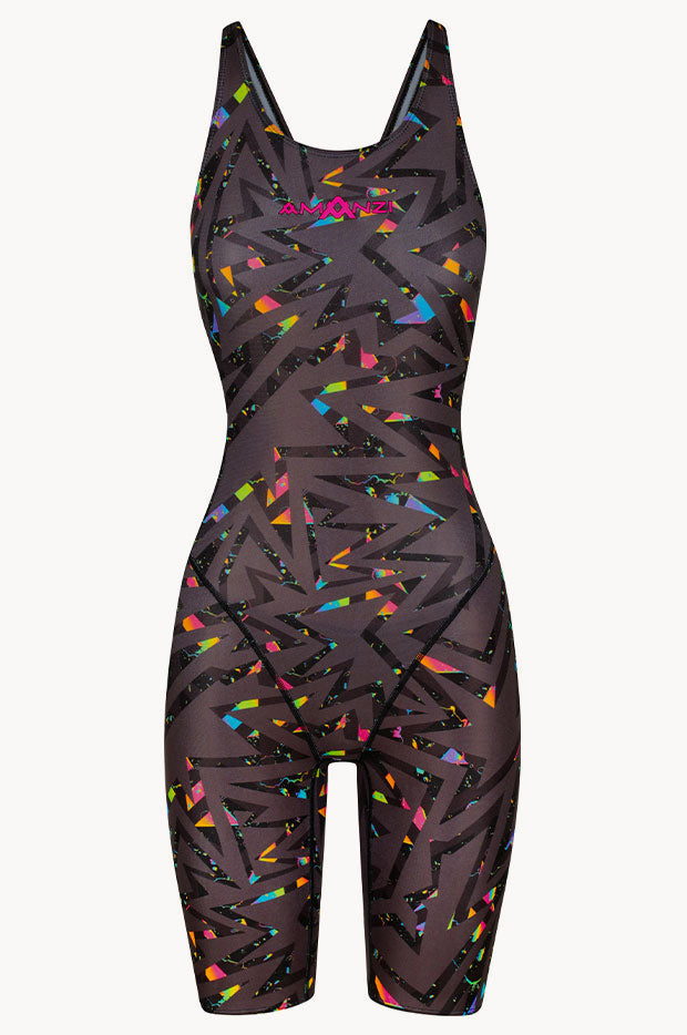Girls Azure Kneelength One Piece