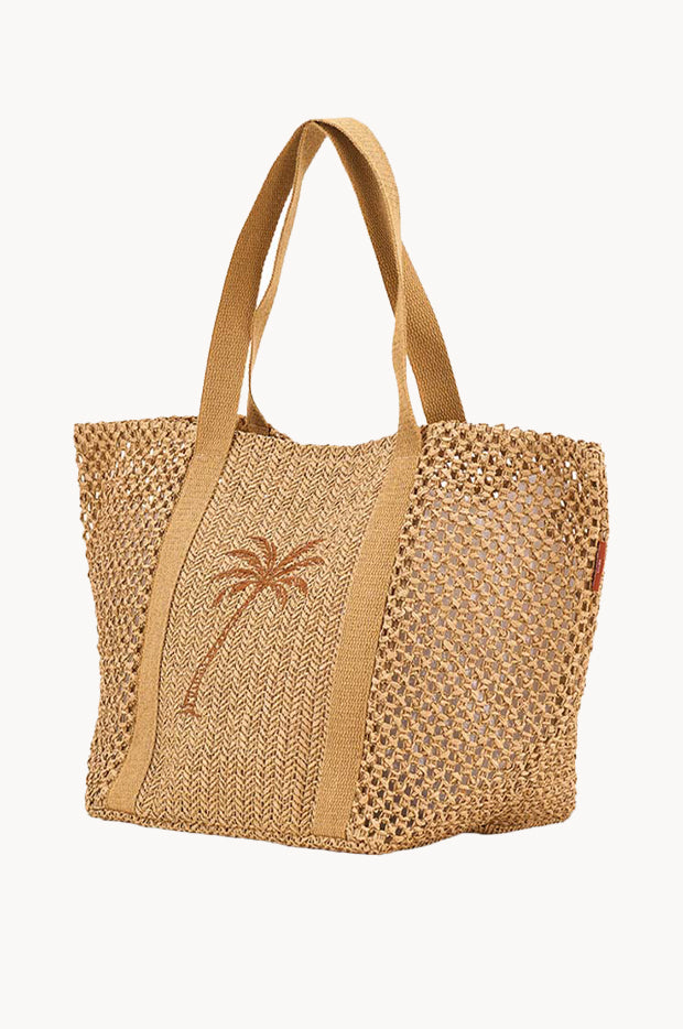 Crochet Palm Tote