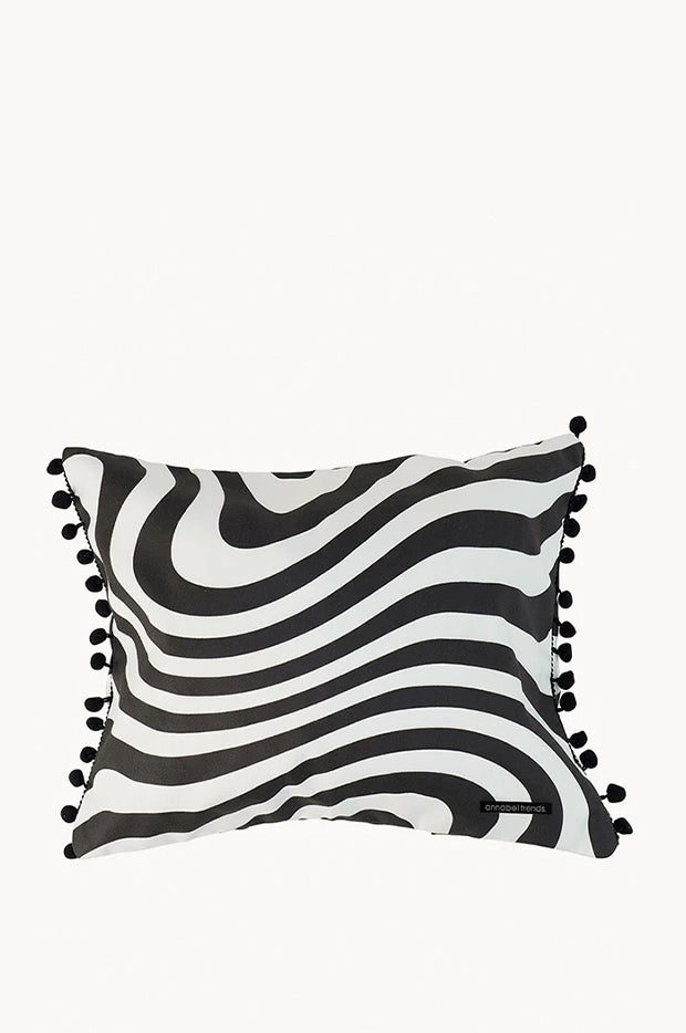 Hypnotic Swirl Beach Pillow
