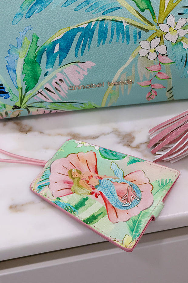 Tiki Island Luggage Tag