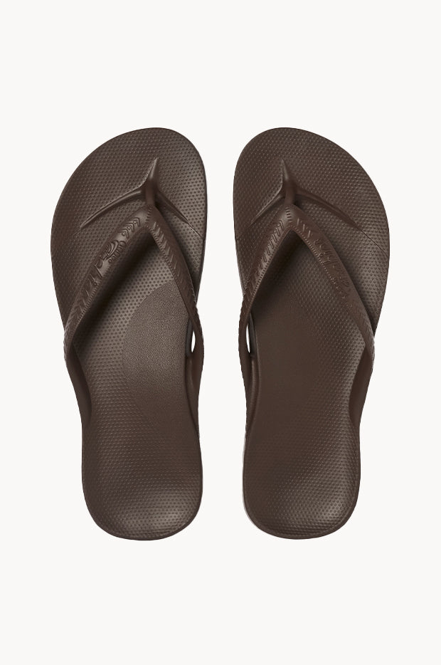 Plain Arch Support Thongs