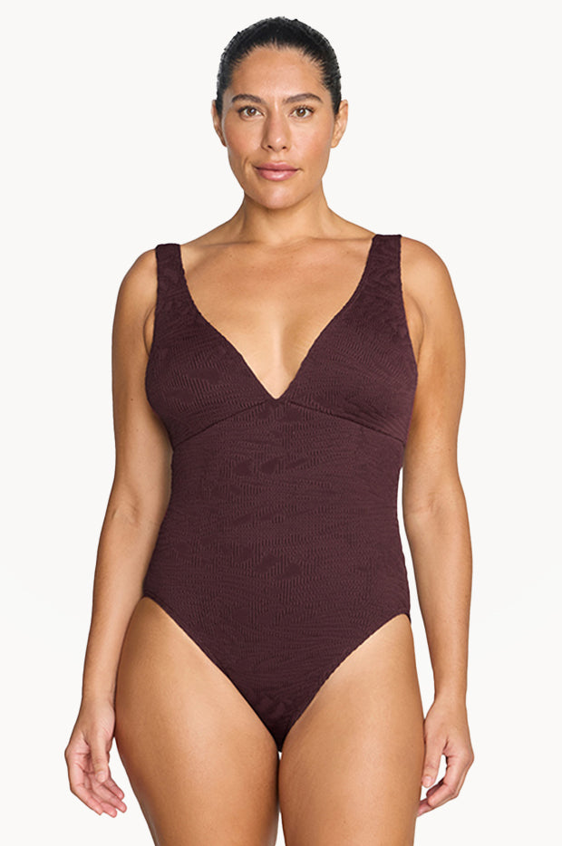 Folium Jacquard O'Keefe One Piece