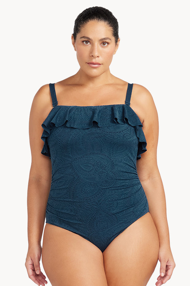 La Traviata Vermeer Frill Bandeau One Piece