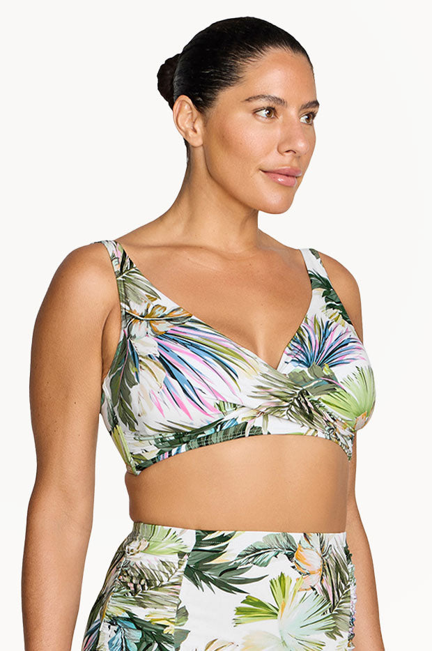 Lushara Delacroix Cross Front Bra