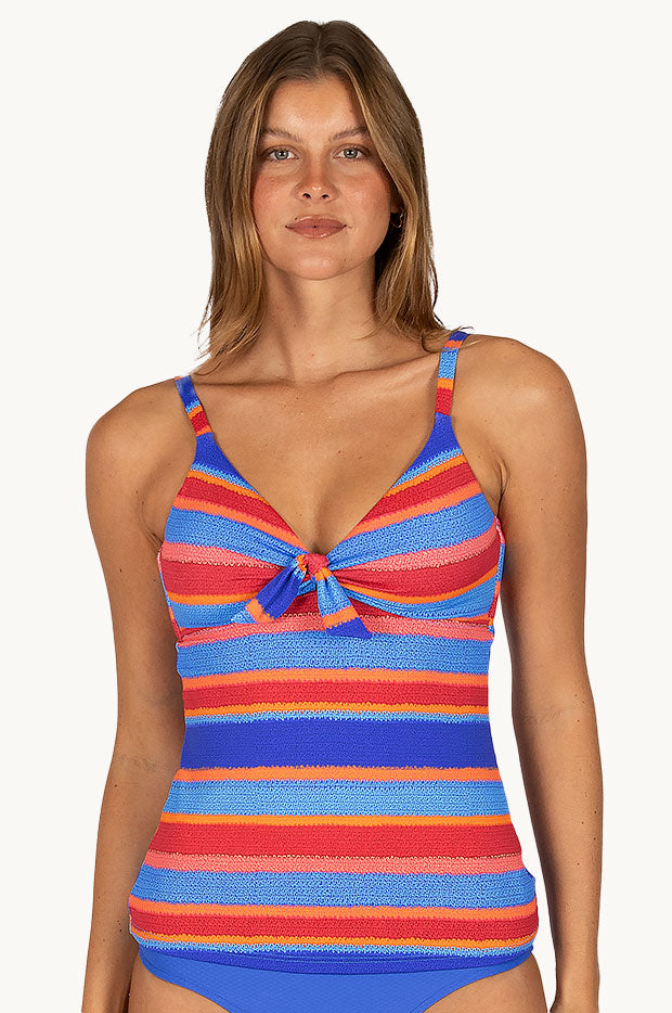 Trinidad Tie Front Tankini Separate