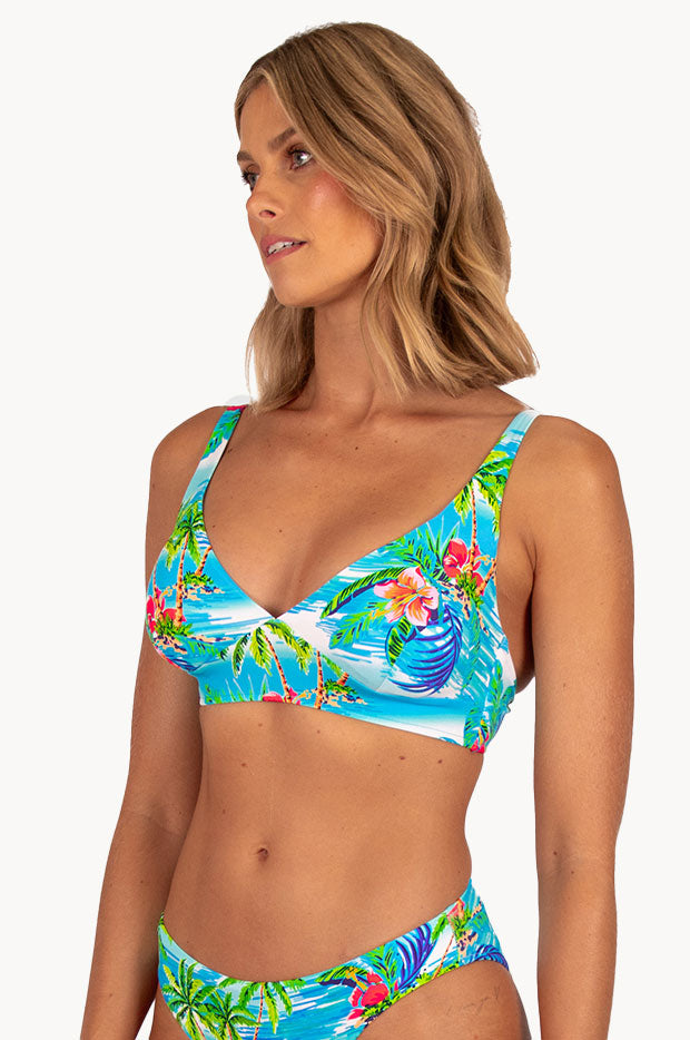 Cocos Islands C/DD Cup Longline Bra