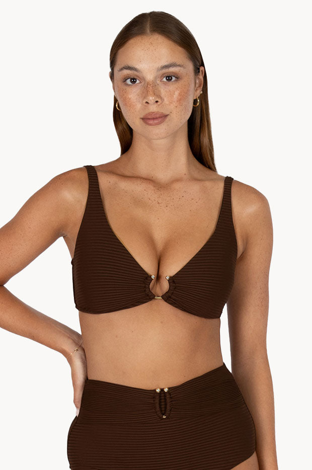 Positano C/D Cup Trim Bra
