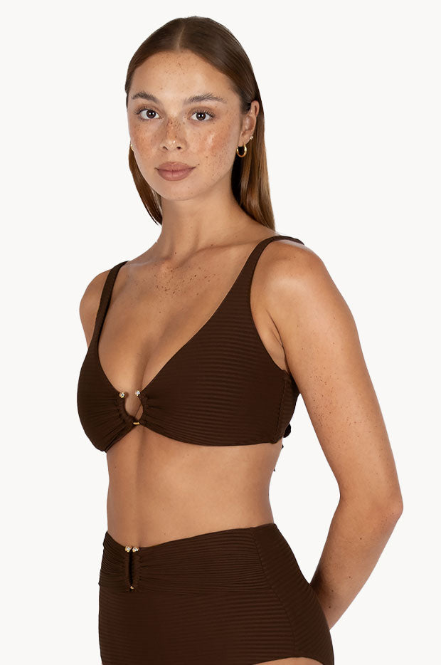 Positano C/D Cup Trim Bra