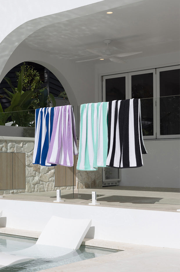 Ecobeach Stripe Terry Towel