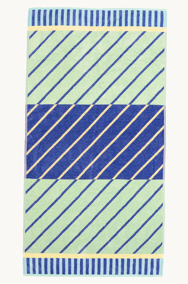 Bias Jacquard Beach Towel