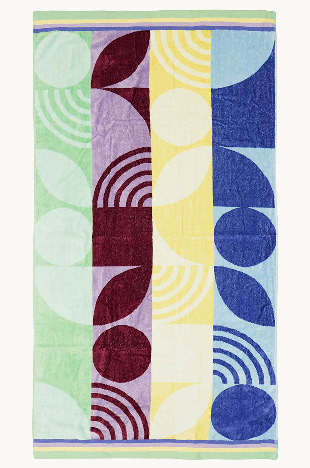 Echo Jacquard Beach Towel