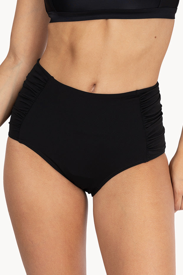 Sports Gathered High Waist Pant