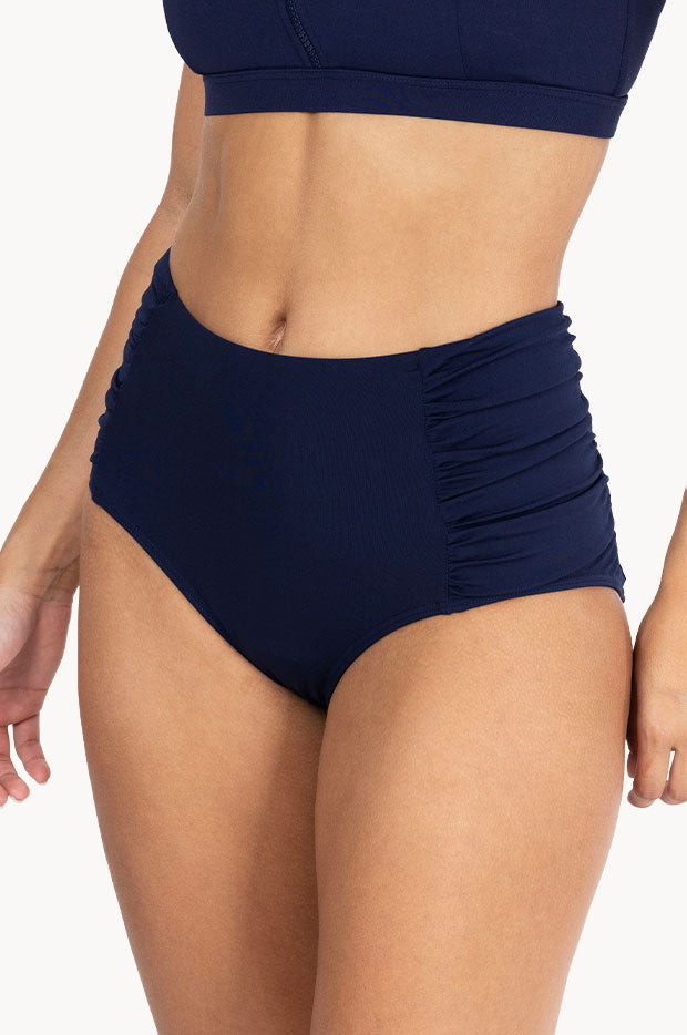 Sports Gathered High Waist Pant