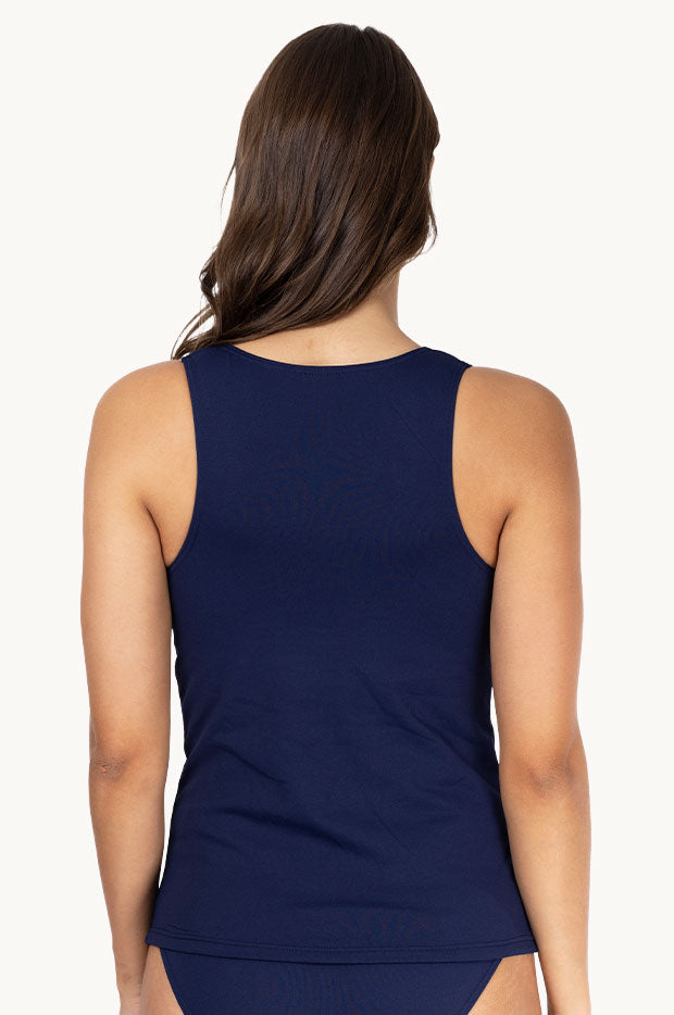 Sports Zip Through Tankini Separate