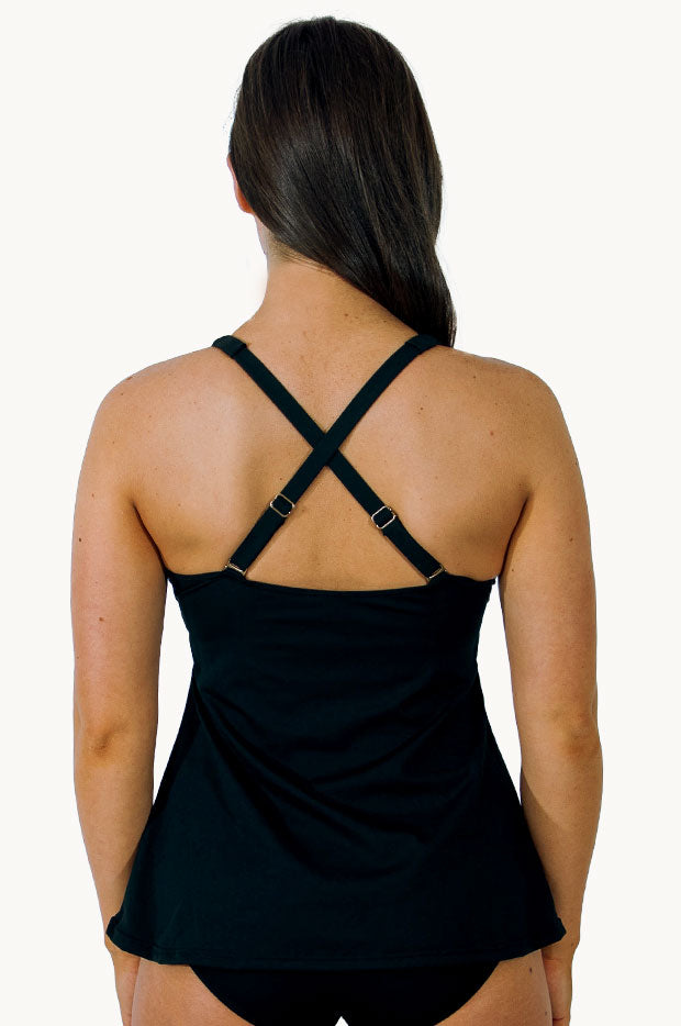 Sports F/G Cup V Neck Tankini Separate