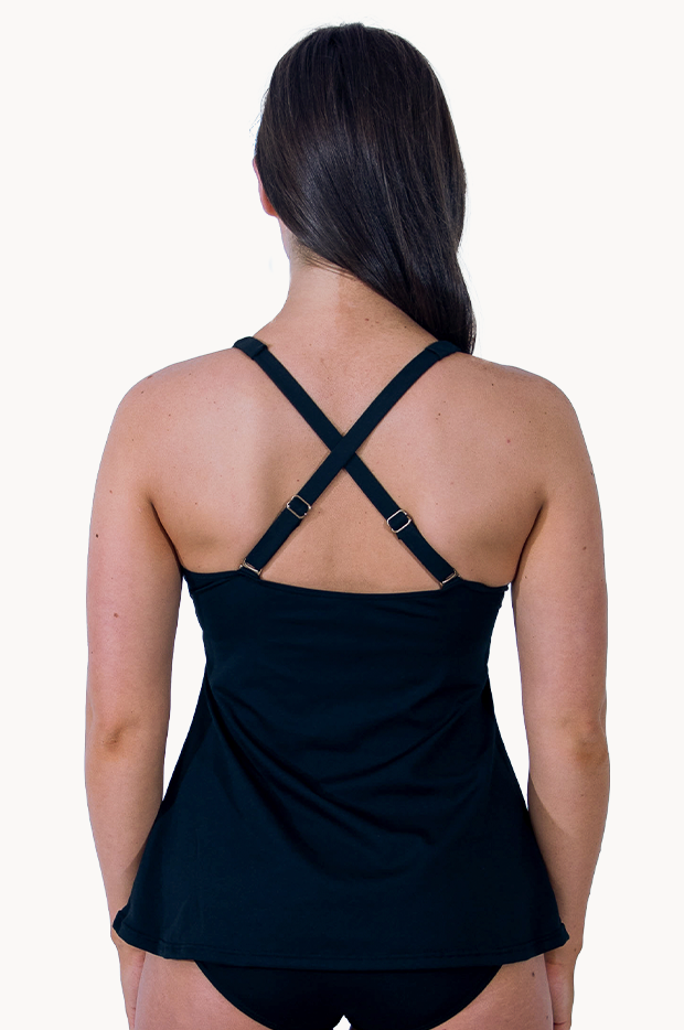 Sports F/G Cup V Neck Tankini Separate