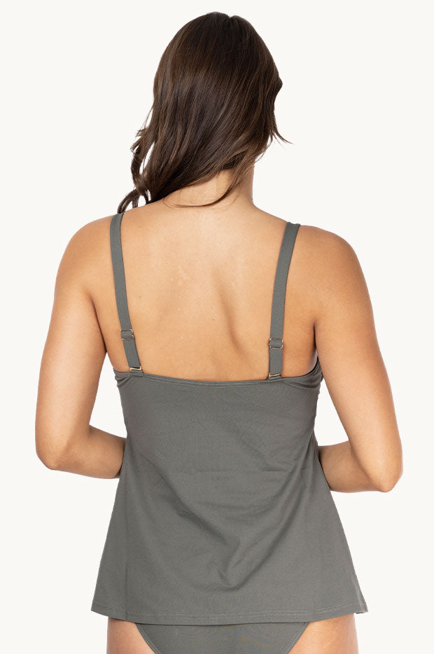 Sports F/G Cup V Neck Tankini Separate