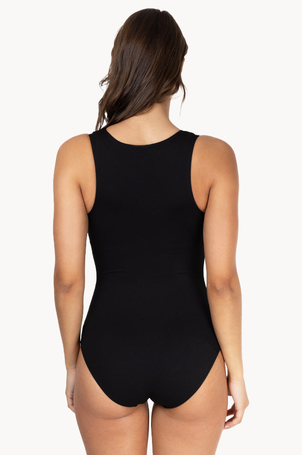 Sports F/G Cup Zip Through One Piece