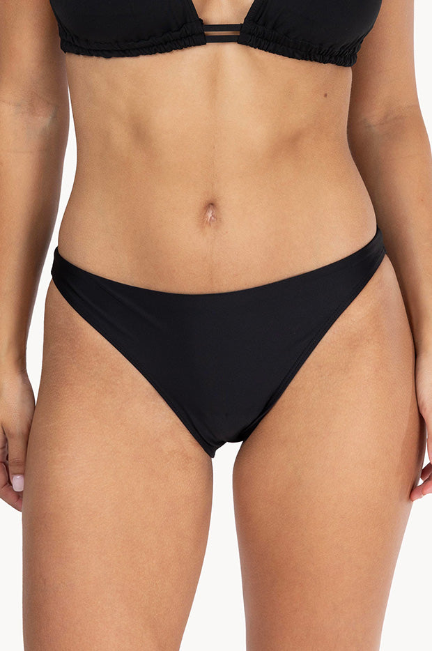 Plain Hipster High Leg Pant