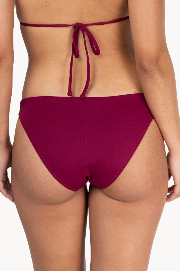Plain Hipster High Leg Pant