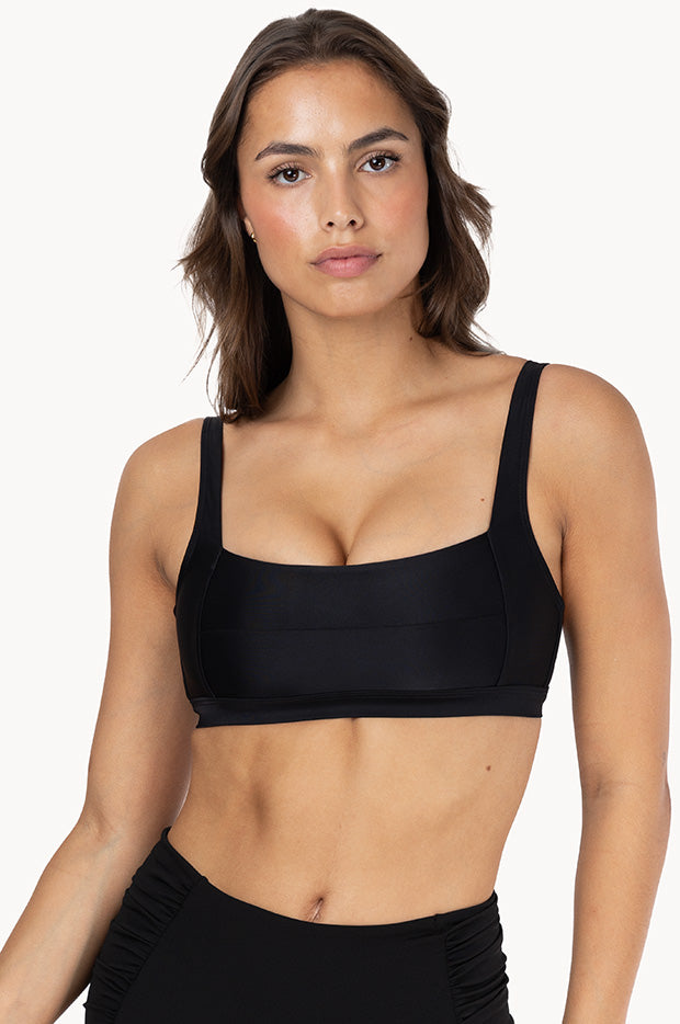 Plain Square Neck Crop