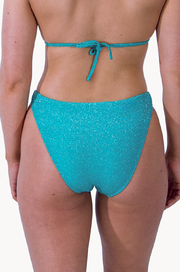 Shimmer Hipster High Leg Pant