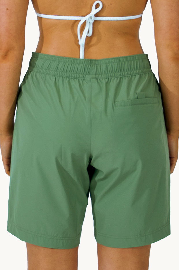 Plain Mid Boardshort