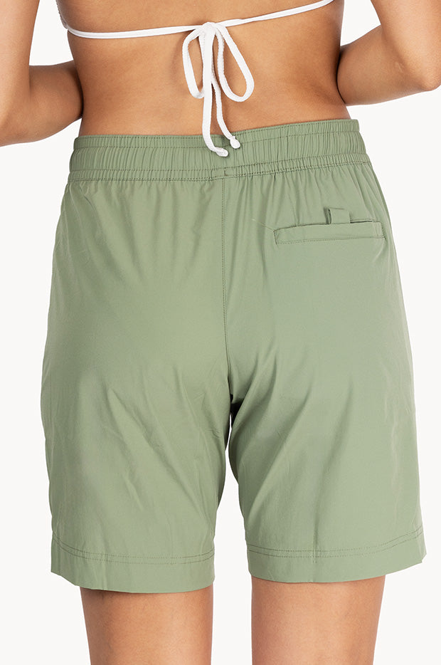Plain Mid Boardshort