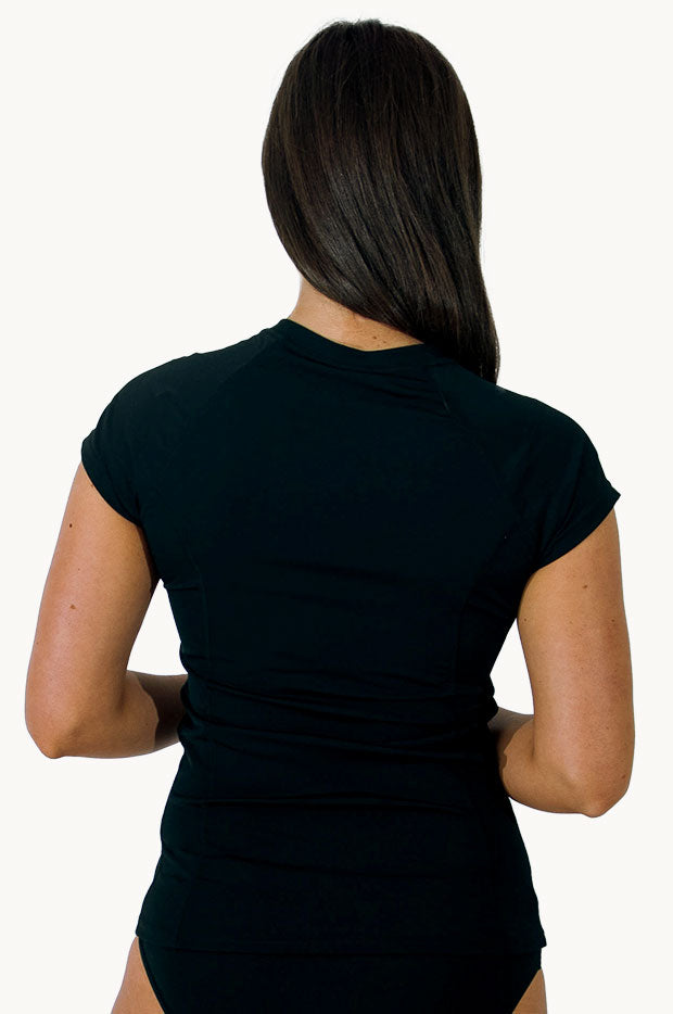 Plain Cap Sleeve Suntop