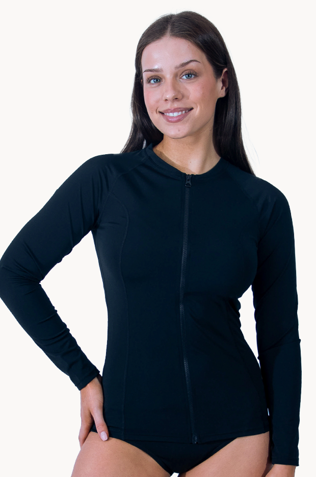 Plain Long Sleeve Suntop