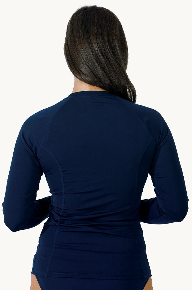 Plain Long Sleeve Suntop