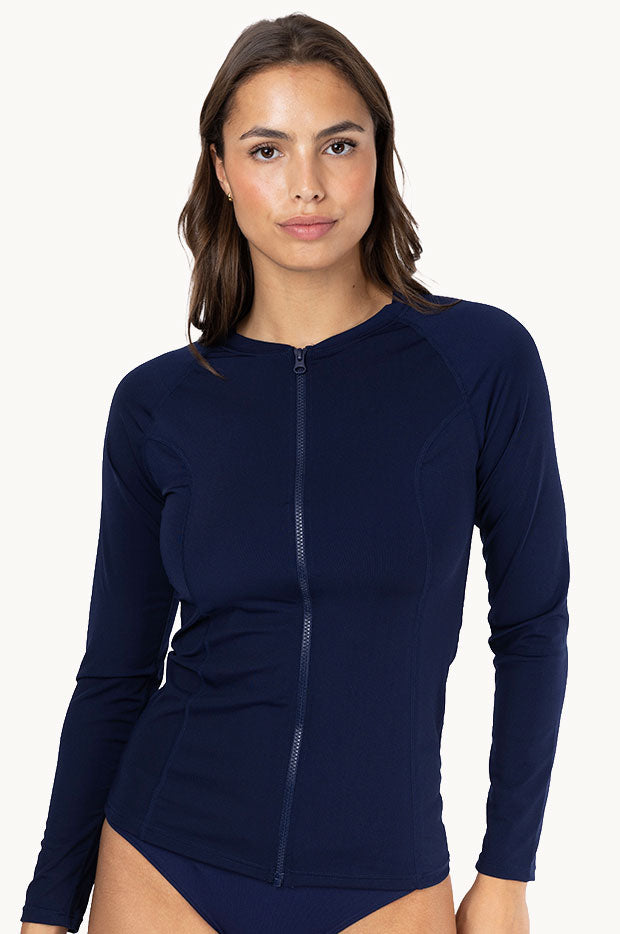 Plain Long Sleeve Suntop