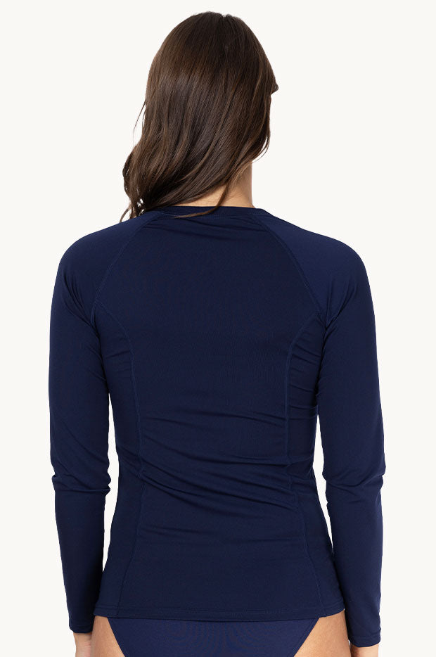 Plain Long Sleeve Suntop