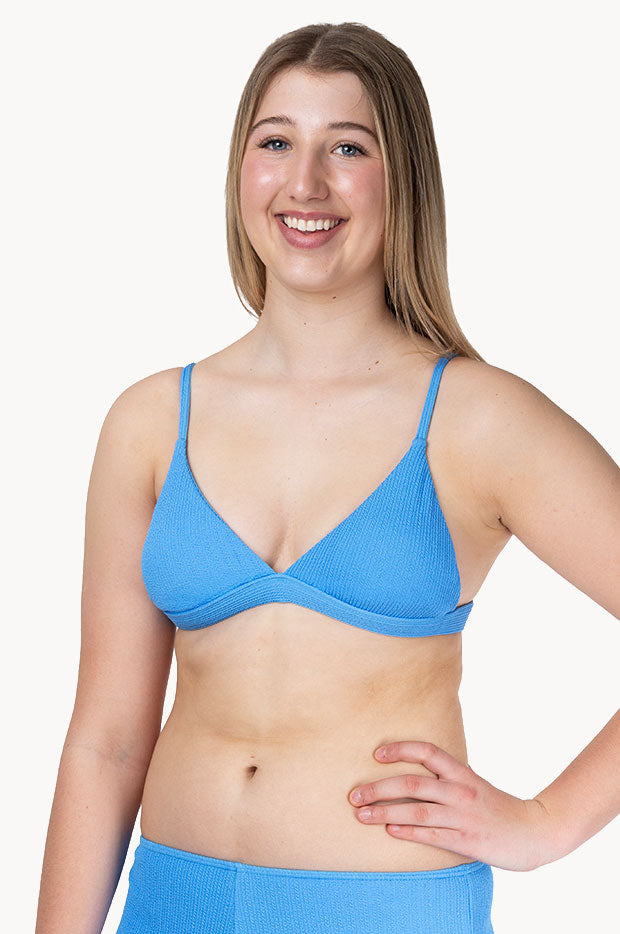 Girls Textured Fixed Tri