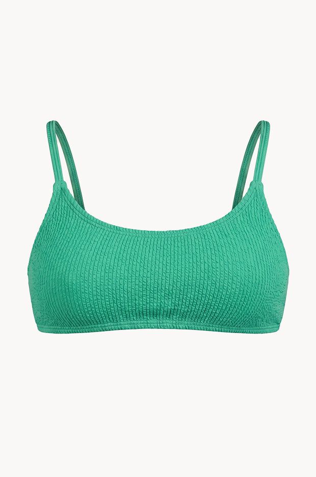 Girls Textured Scoop Crop