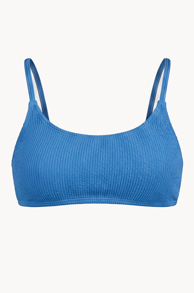 Girls Textured Scoop Crop