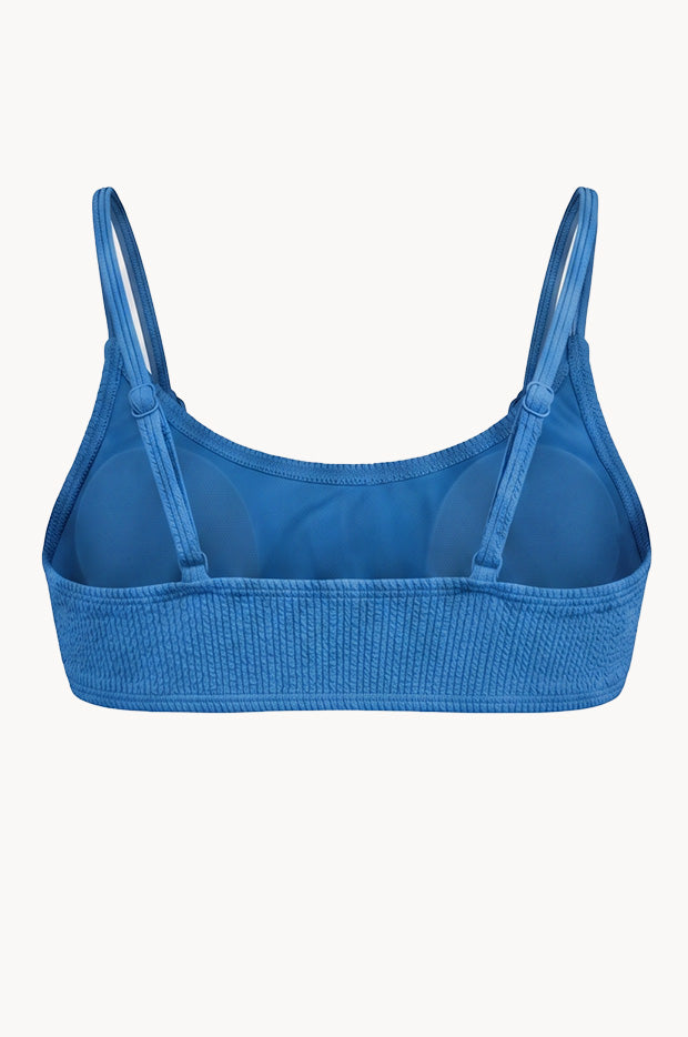 Girls Textured Scoop Crop