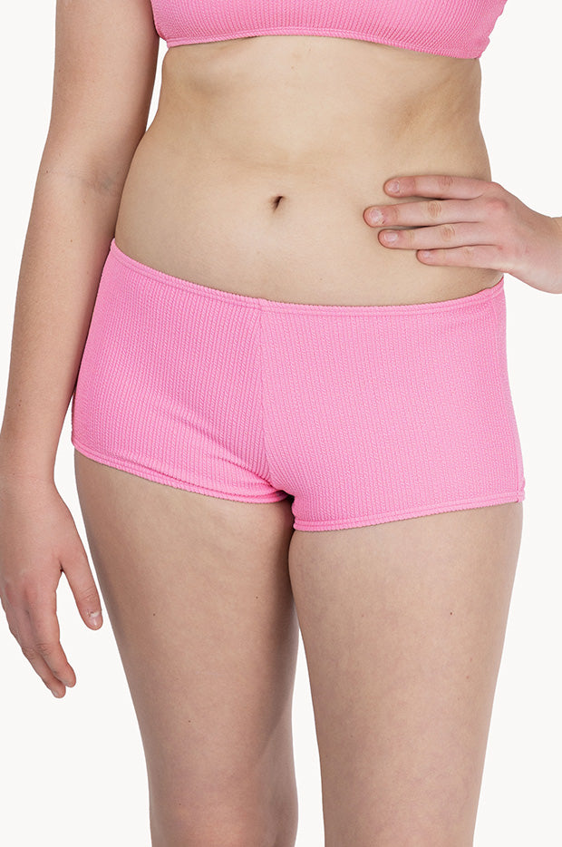 Girls Textured Boyleg