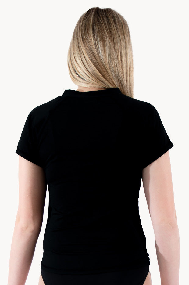 Girls Cap Sleeve Rashie