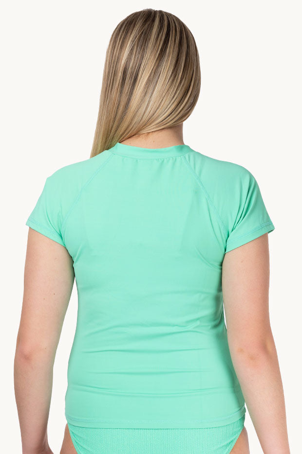 Girls Cap Sleeve Rashie