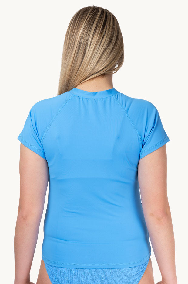 Girls Cap Sleeve Rashie