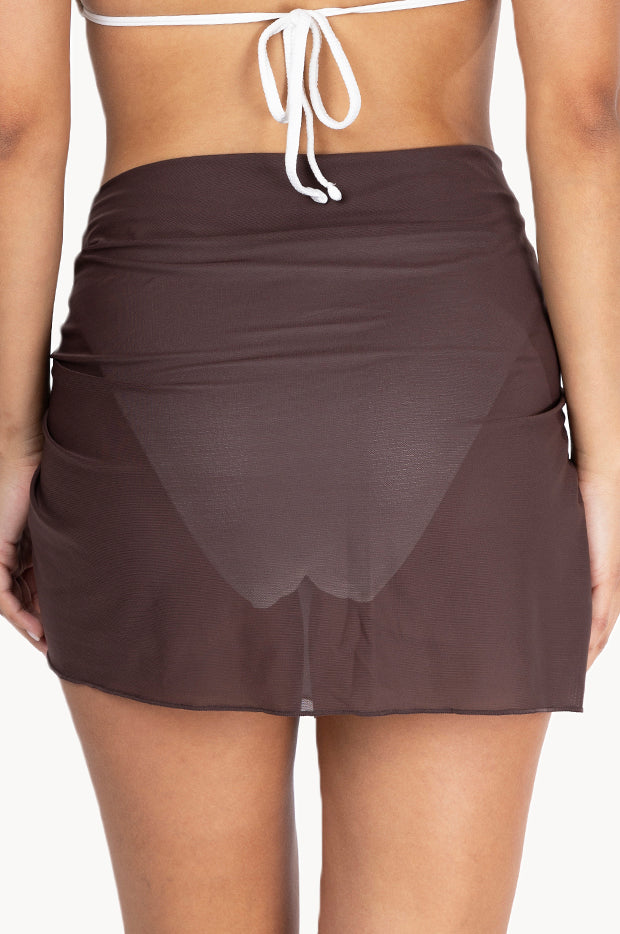 Plain Short Mesh Sarong