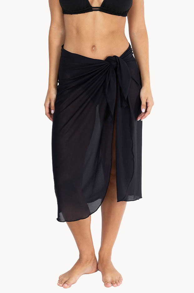 Plain Long Mesh Sarong