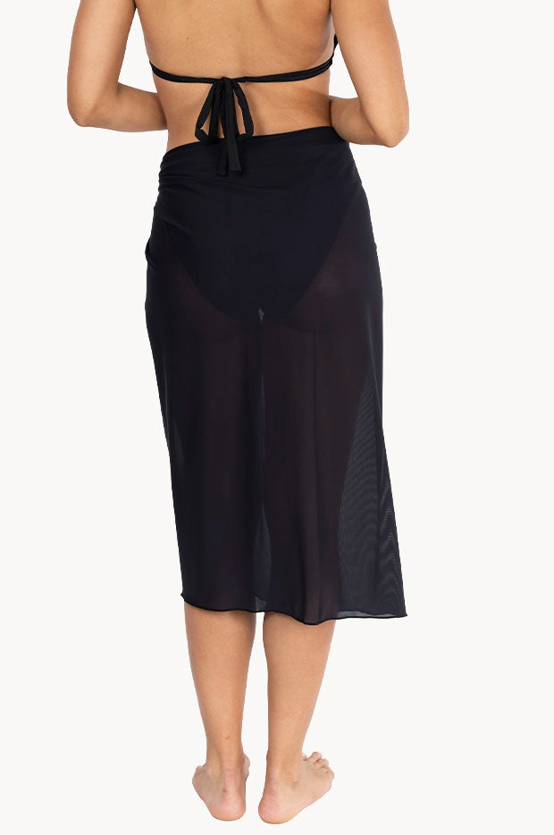 Plain Long Mesh Sarong